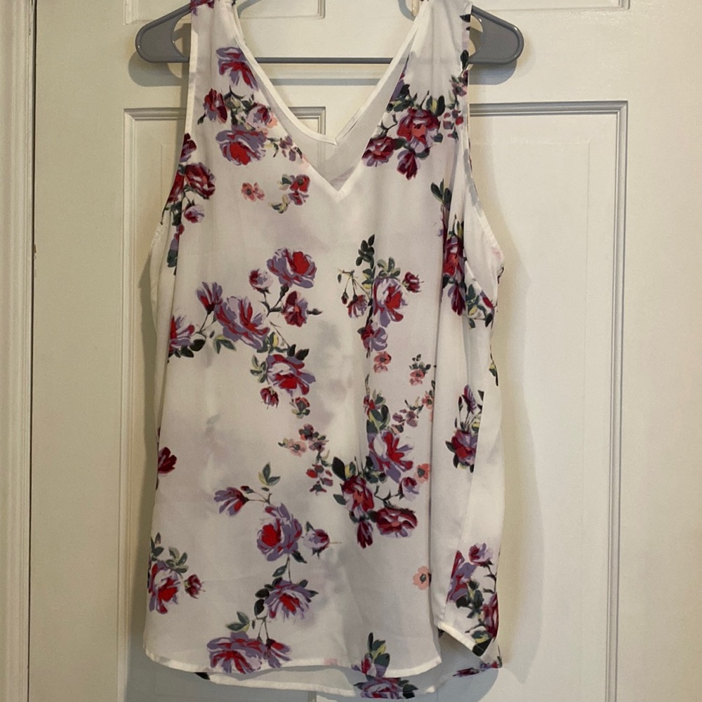 Maurices floral tank